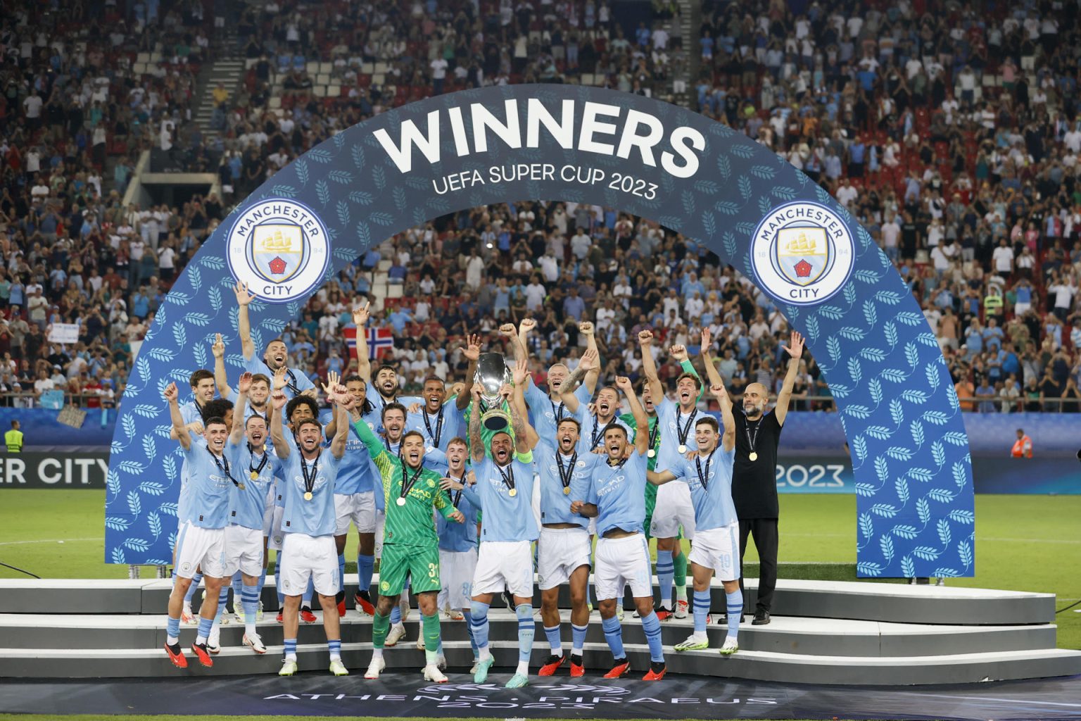 El Manchester City se proclama por primera vez campeón de la Supercopa