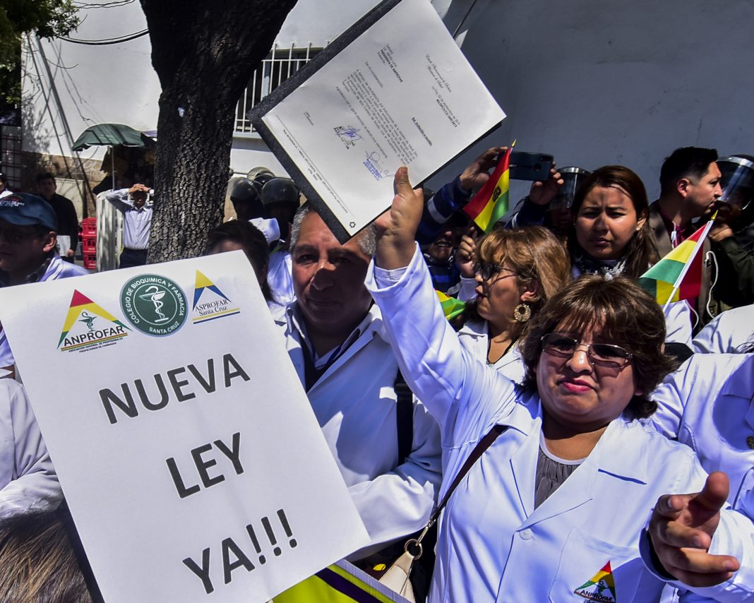 Los médicos exigen diálogo con el Gobierno. Foto: APG