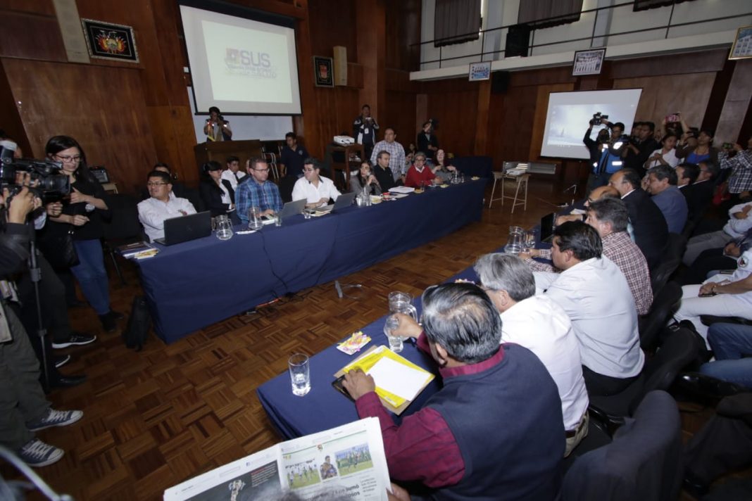 Reunión de médicos y el Gobierno se reinstalará a media semana. Foto: APG.