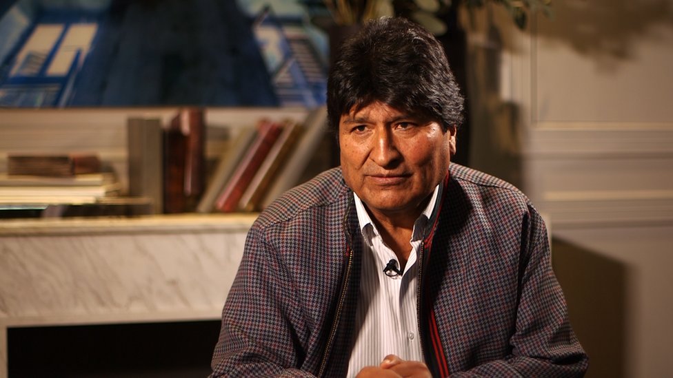 El expresidente de Bolivia, Evo Morales. BBC.