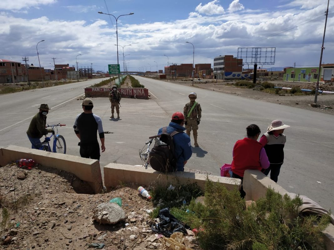 Oruro 145 personas fueron arrestadas, una aprehendida y se retuvo a