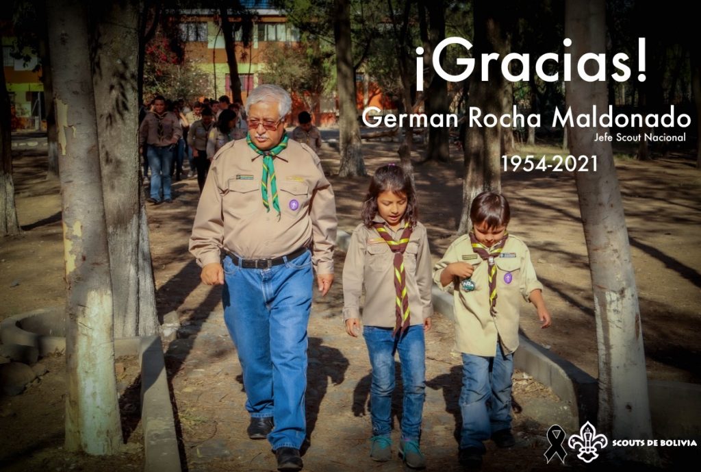 Fallece Germán Rocha, encargado de la Asociación de Scouts de Bolivia