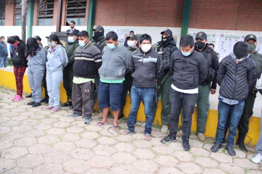 Cae una organización de narcotráfico peruano que operaba en Bolivia