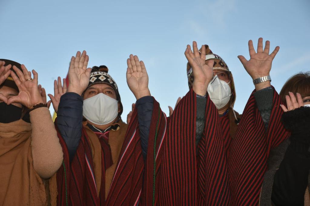Arce pide salud para el pueblo en el Año Nuevo Andino y entrega a Chile la sede del Qhapaq Ñan