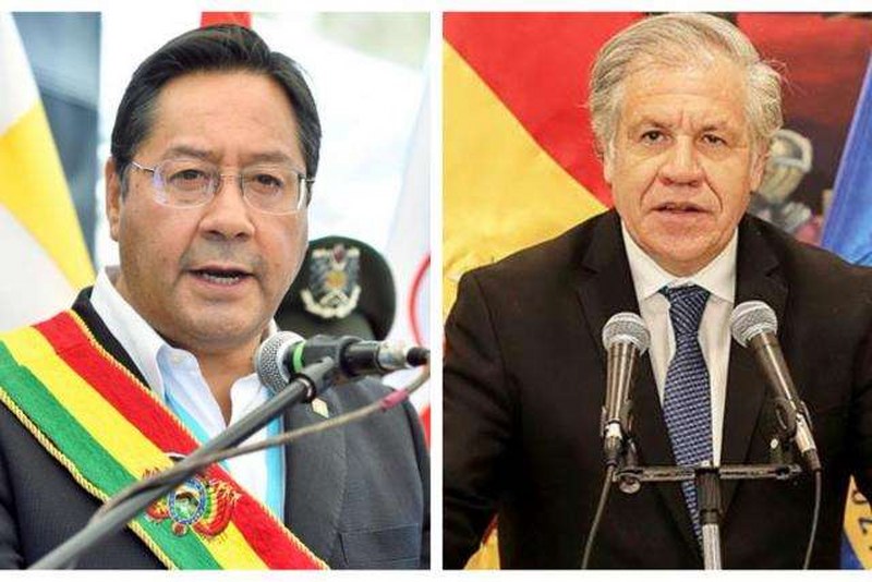Luis Arce considera que Luis Almagro “coadyuvó” en el supuesto “golpe de Estado”