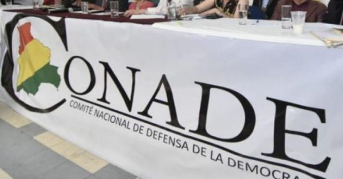 Conade-califica-debilidad-gobierno-marcha-por-la-patria Conade califica la marcha como un acto desesperado de un sector derrotado de Evo Morales