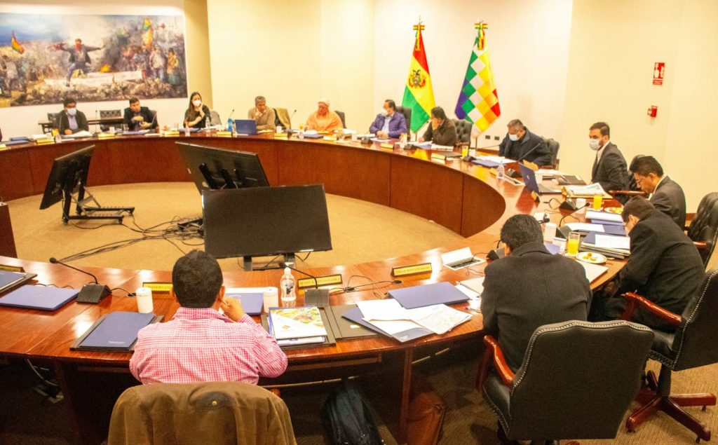 Presidente Arce evalúa con su Gabinete consecuencias del paro multisectorial