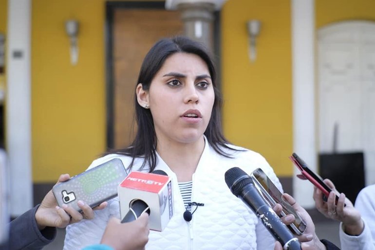 Senadora Barrientos califica como “amenaza” la anunciada marcha de Evo contra la justicia