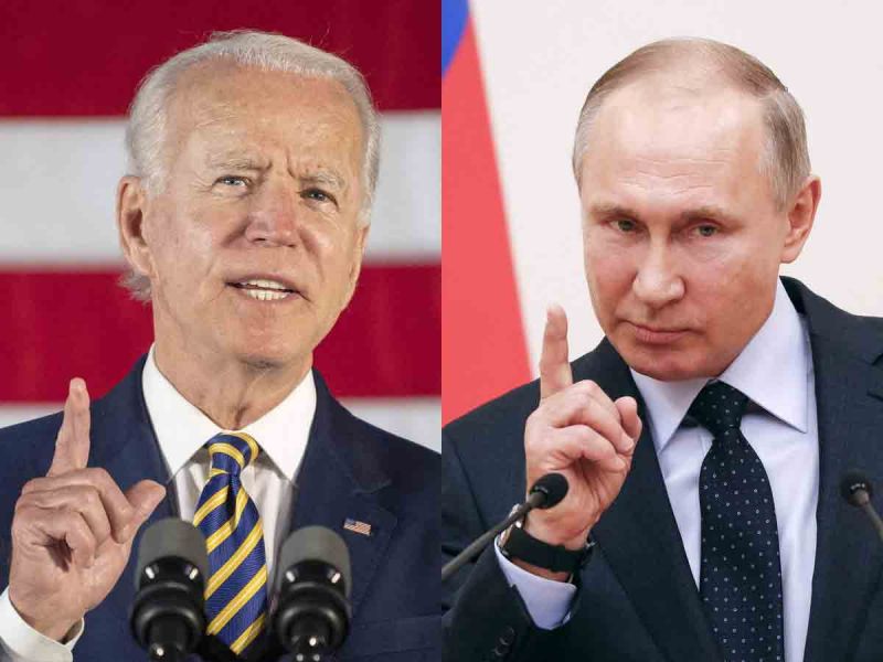 Debido a la situación tensa en Ucrania preparan reunión virtual entre Biden y Putin