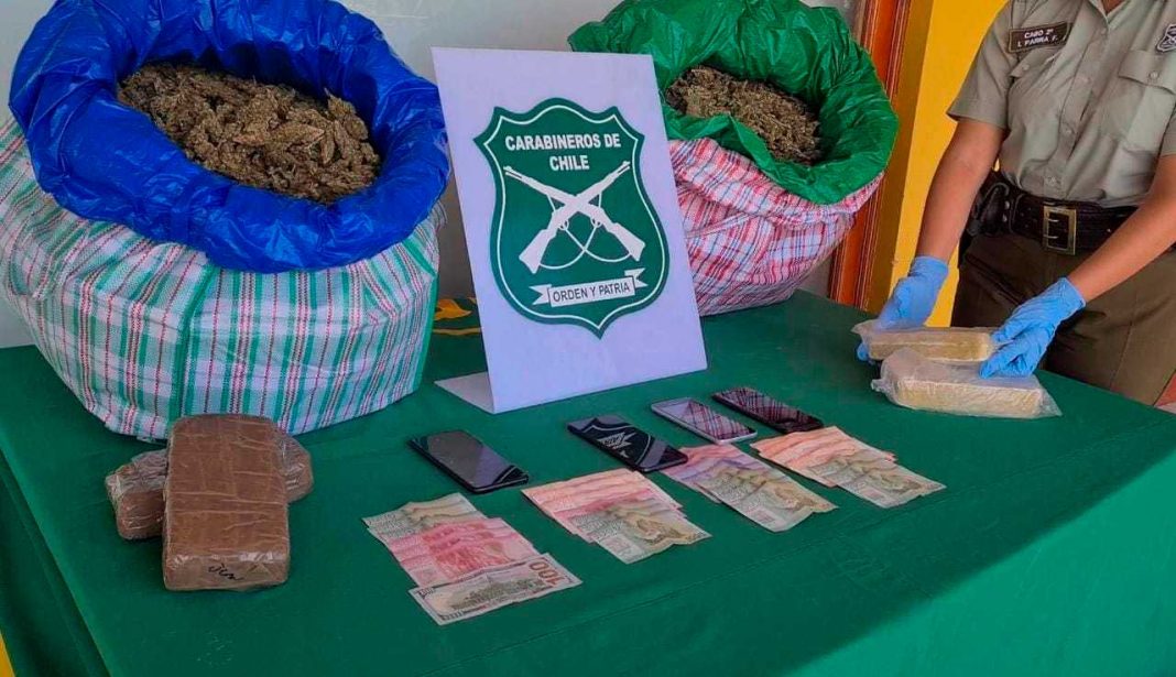 En Chile reportan captura de policía boliviano por tráfico de droga