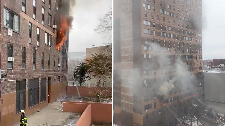 La probable causante del incendio que dejó 19 muertos en Nueva York es una estufa eléctrica