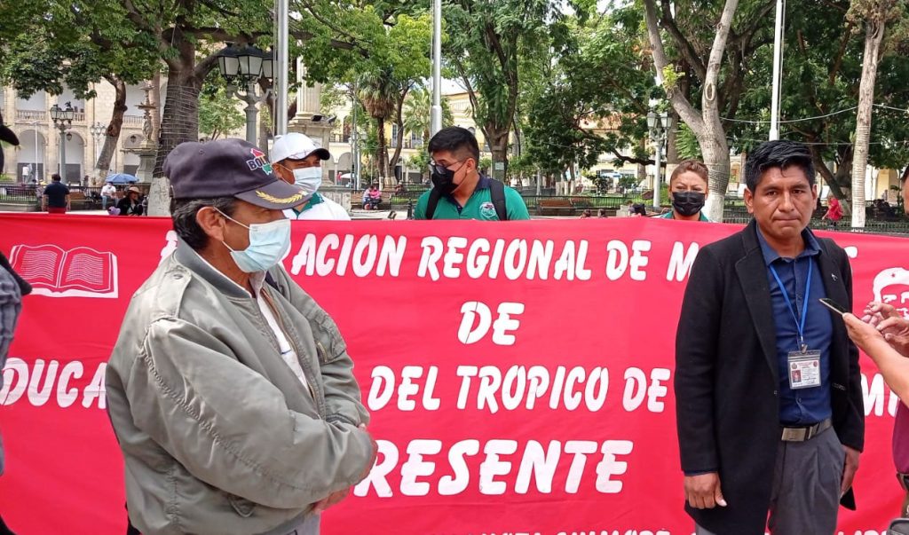 Maestros del Trópico exigen a Evo Morales que se disculpe por sus declaraciones