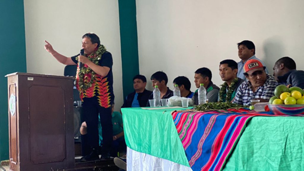 Choquehuanca llama a nuevos líderes