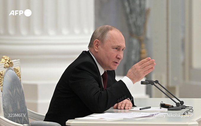 Vladimir Putin anuncia que Rusia exigirá pagos en rublos por el gas que le vende a Europa