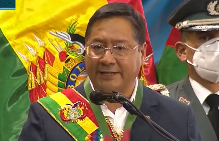 Arce anuncia programa intensivo de empleo y un Hospital de tercer nivel en El Alto