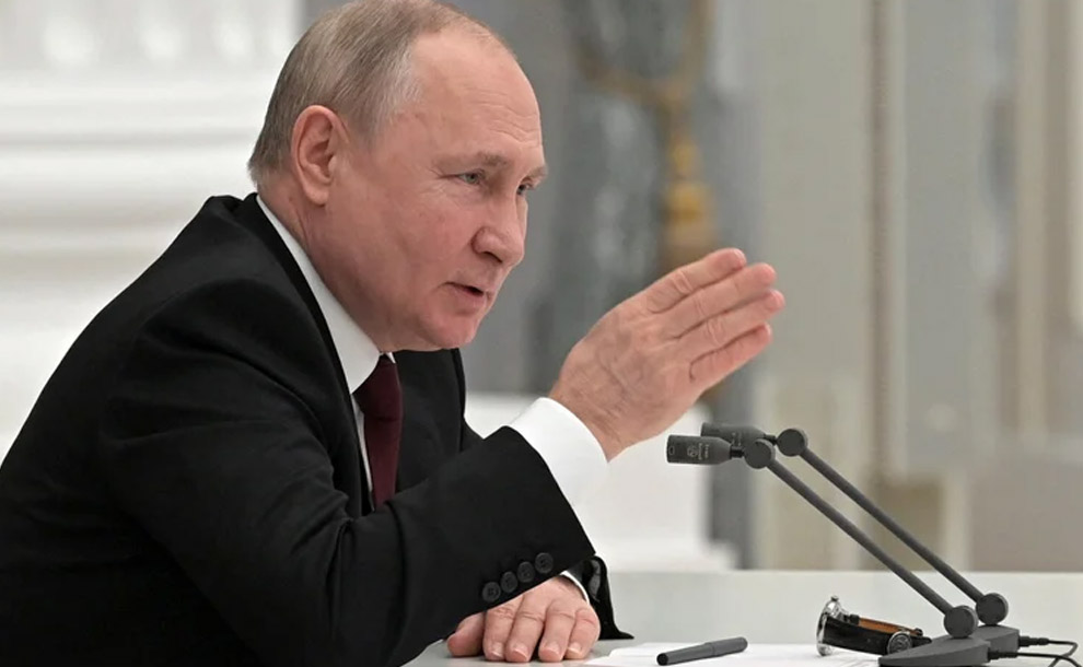 Putin afirma que sanciones contra Rusia son como “una declaración de guerra”