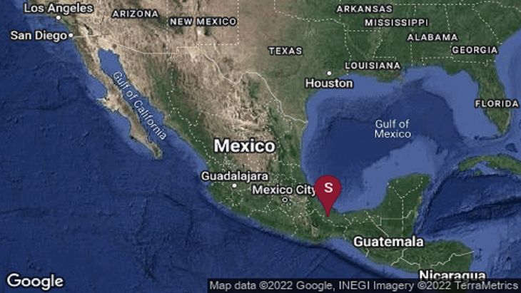El Sur de México tiembla debido a un sismo de magnitud 5,7