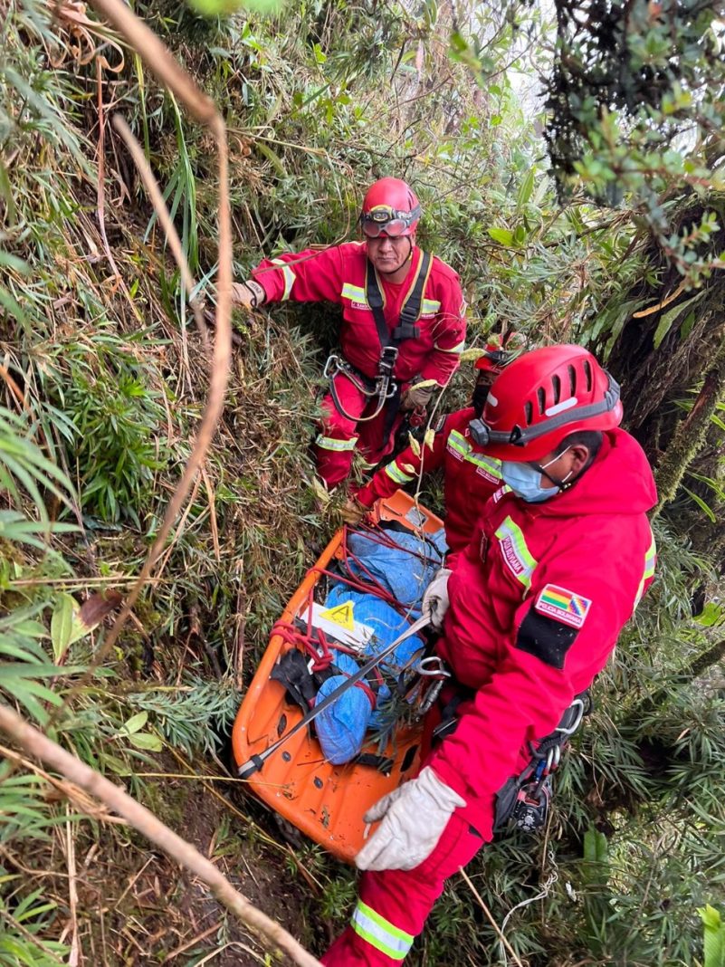 Hallan el cuerpo de Wilma en Los Yungas