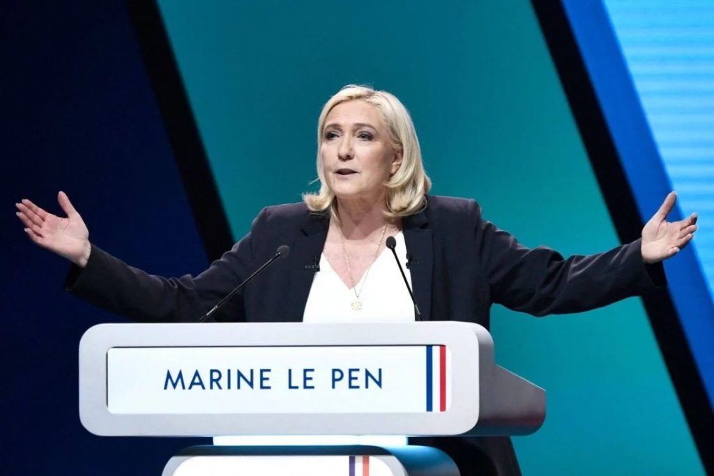 Le Pen afirma que sacará a Francia del mando de la OTAN si gana las elecciones presidenciales