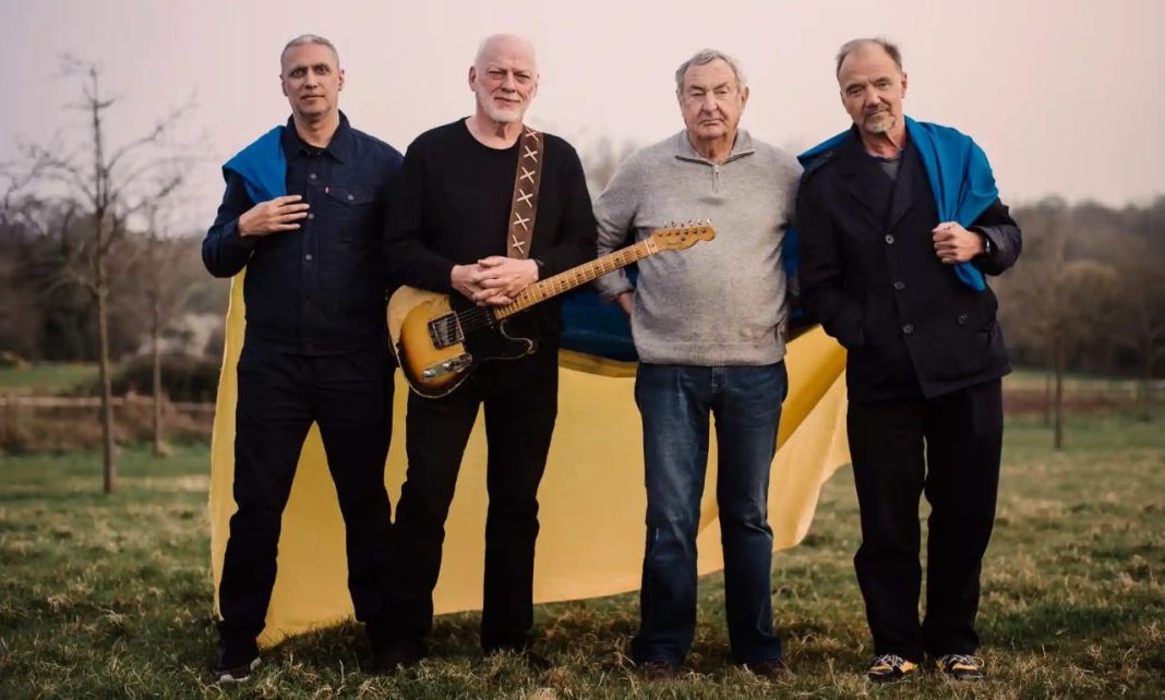 Pink Floyd graba nuevo single después de casi 30 años para apoyar a Ucrania