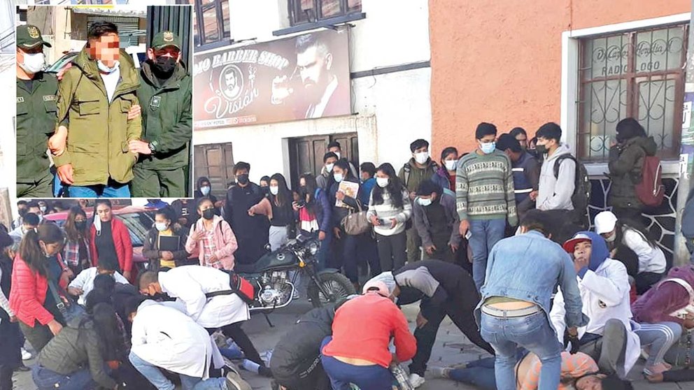 Hasta el momento existen tres aprehendidos por la tragedia universitaria en Potosí