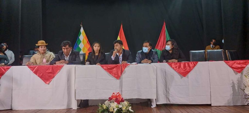 Rogelio Maldonado es elegido como nuevo presidente del Concejo Municipal de El Alto