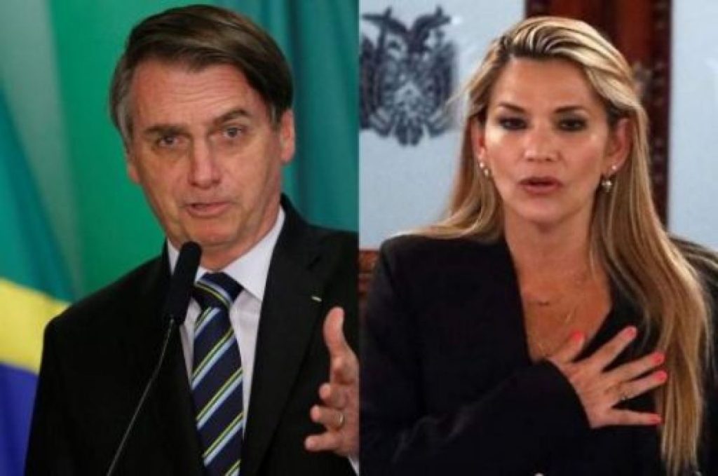 Bolsonaro ofrece asilo político a Jeanine Áñez