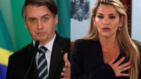 Bolsonaro ofrece asilo político a Jeanine Áñez