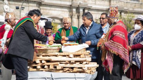 Choquehuanca sugiere no beber alcohol ni tener sexo 40 días antes del Año Nuevo Aymara