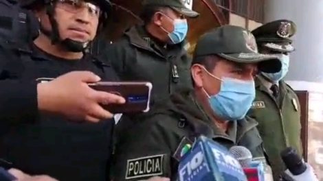 Alertaron de una bomba en el Tribunal Departamental de Justicia en La Paz