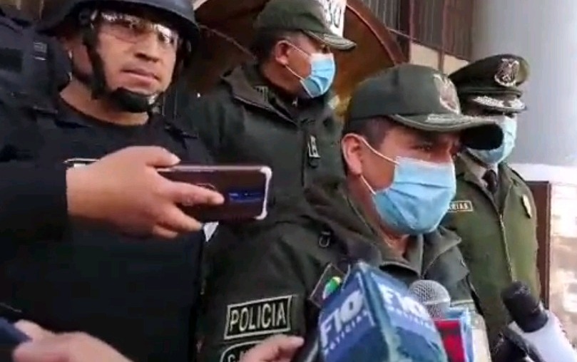 Alertaron de una bomba en el Tribunal Departamental de Justicia en La Paz