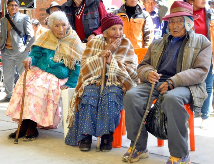 Este 26 de agosto se conmemora el Día del Adulto Mayor en Bolivia
