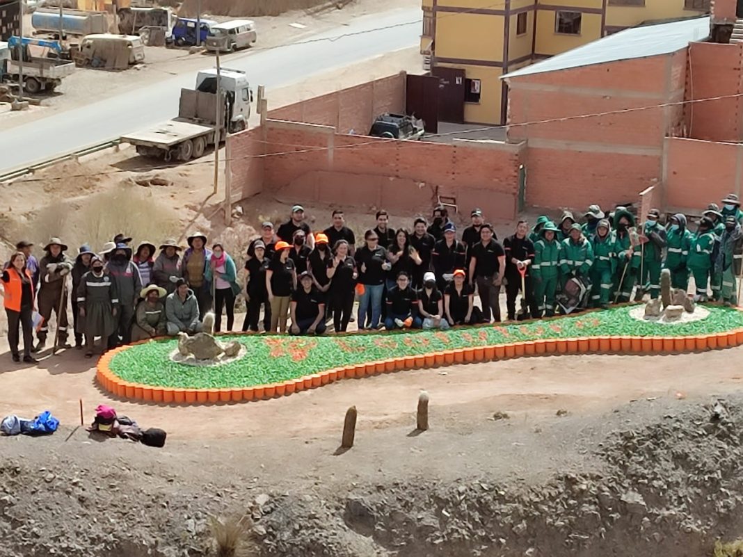 Ecofuturo trabajó en la avenida Panamericana de Potosí