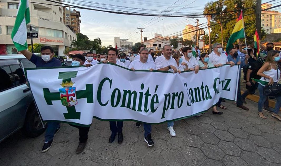 Comité pro Santa Cruz condiciona el diálogo