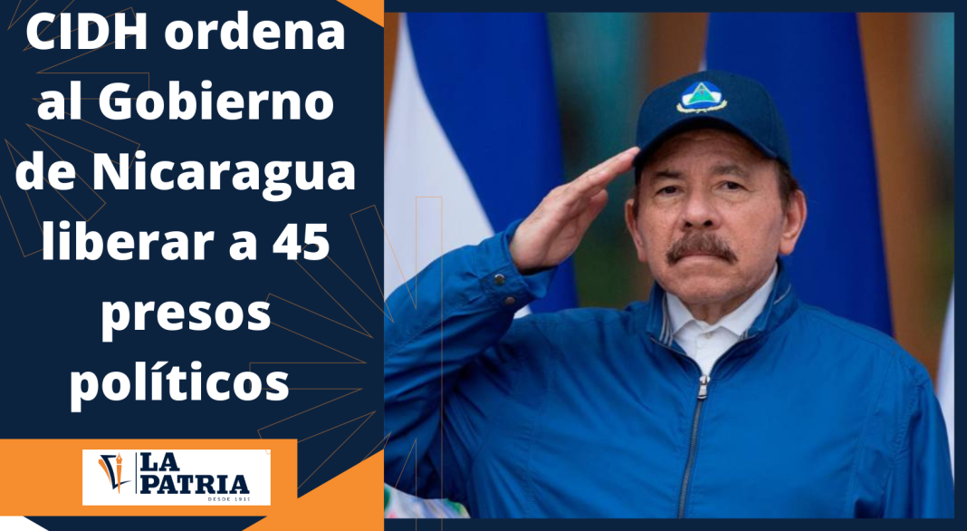 Ordenan liberar a 45 personas en Nicaragua