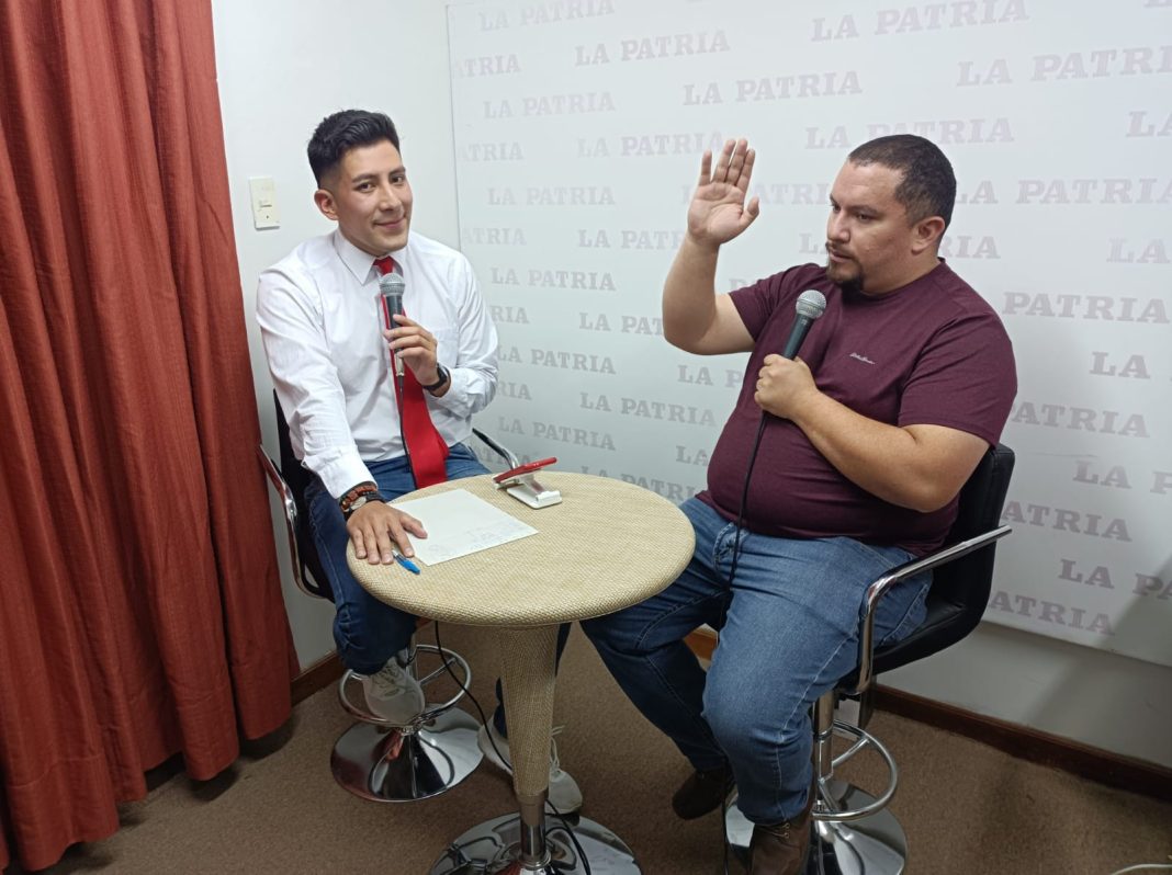 El comediante Pablo Osorio visitó LA PATRIA