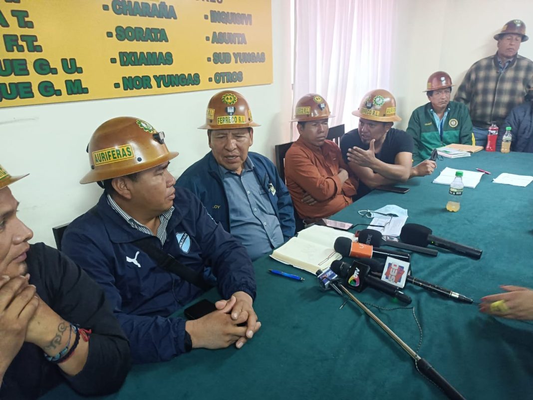 Mineros auríferos no descartan bloqueo de carreteras