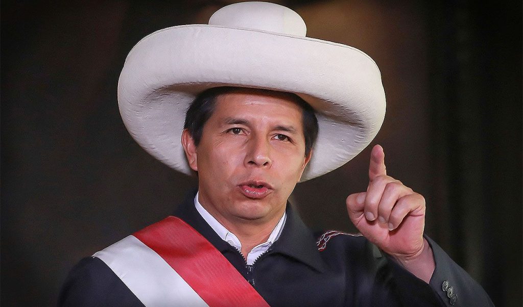 Presidente Castillo anuncia el cierre parcial del Congreso en Perú a horas del debate sobre su destitución