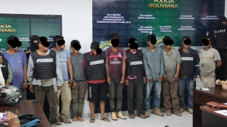 Diez fueron enviados a la cárcel por avasallamiento en Las Tojas