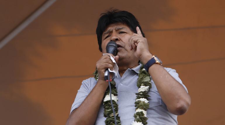 Evo Morales acusa a renovadores y asegura que existe Gobernabilidad a cambio de impunidad