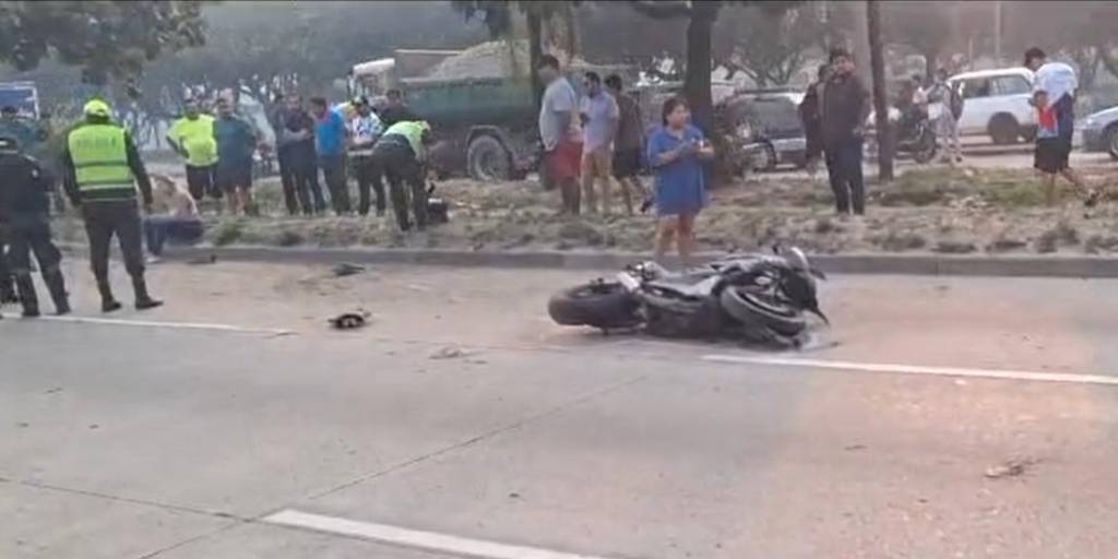 Tr gico accidente en Santa Cruz deja sin vida a motociclista en