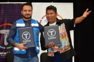 Mamani Mamani en Mi Teleférico