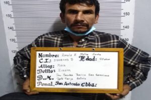 Fuga de reo en Cochabamba