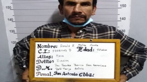 Fuga de reo en Cochabamba