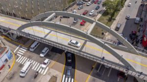Puente caído en Cochabamba habilitado al tránsito