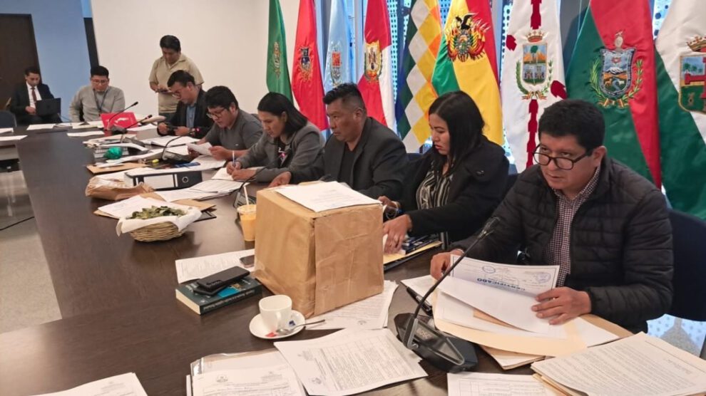 Revisión de postulaciones para elecciones judiciales por la Comisión Mixta de Justicia Plural