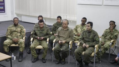 Cubanos combatiendo en Ucrania