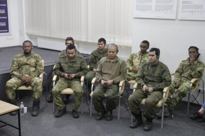 Cubanos combatiendo en Ucrania