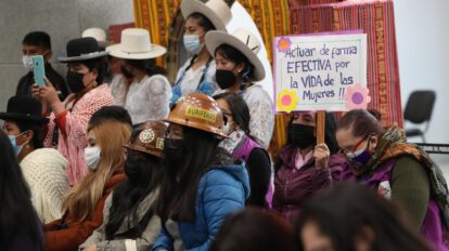 Proyecto de ley feminicidios Bolivia