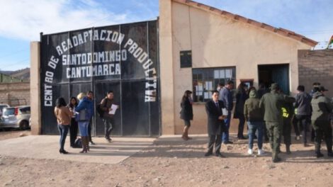Pelea en el penal de Cantumarca